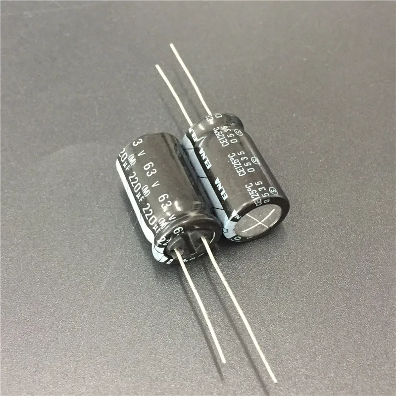 5 шт. 220 мкФ 63 в ELNA 12 5x20 мм Высокая надежность 125 градусов 63V220uF алюминиевый