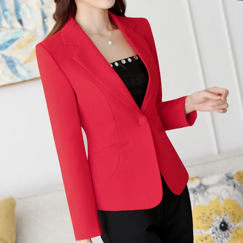 new autumn Korean version of the slim short white long-sleeved black blouse small suit female jacket spring women's clothing
new autumn Korean version of the slim short white long-sleeved black blouse small suit female jacket spring women's clothing
