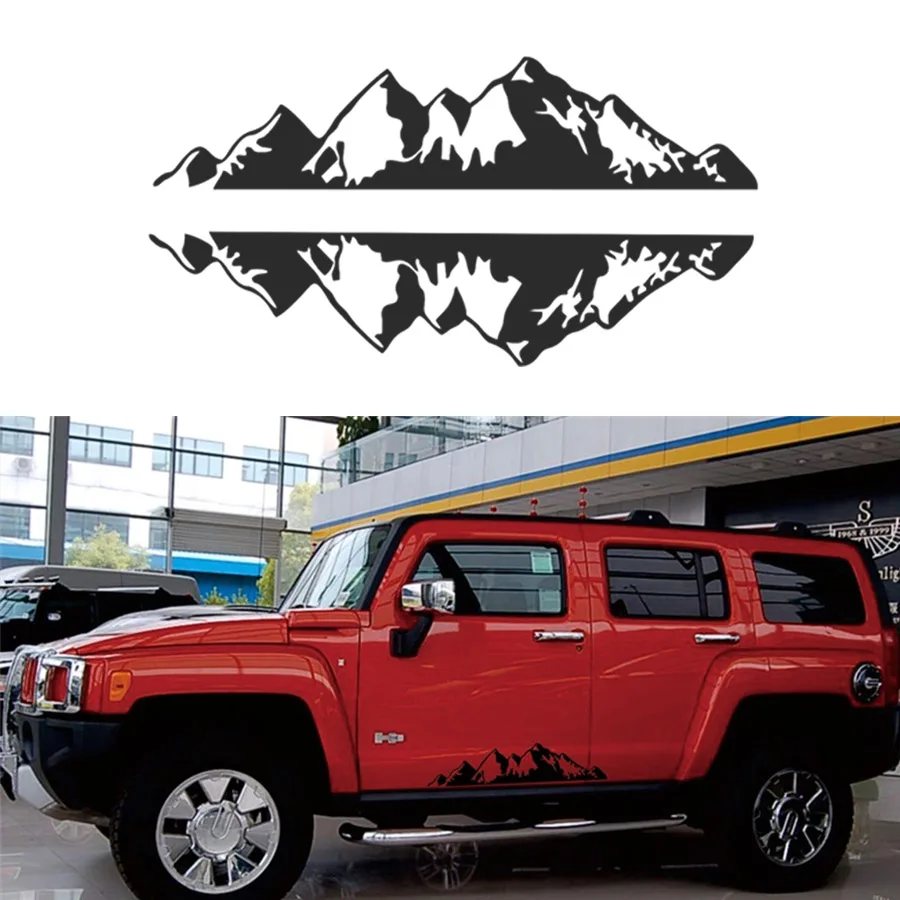 2pcs 76x16cm Mountain Range Sticker Vinyl Decals Art Design Sticker For Car AUTO Jeep Truck
2pcs 76x16cm Mountain Range Sticker Vinyl Decals Art Design Sticker For Car AUTO Jeep Truck