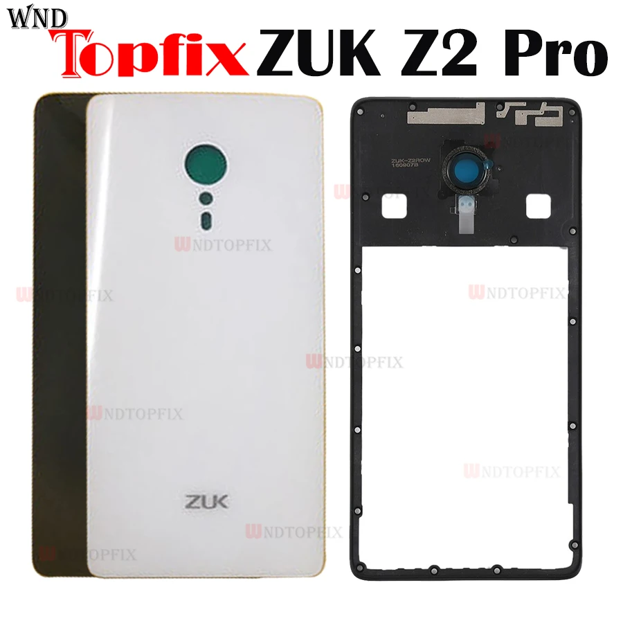 Оригинальный чехол для аккумулятора Lenovo ZUK Z2 Pro стекло + клей Z2Pro средняя рамка