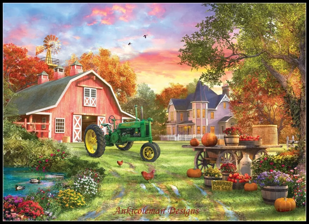 Needlework for embroidery DIY DMC High Quality - Counted Cross Stitch Kits 14 ct Oil painting - Pumpkins for Sale
Needlework for embroidery DIY DMC High Quality - Counted Cross Stitch Kits 14 ct Oil painting - Pumpkins for Sale