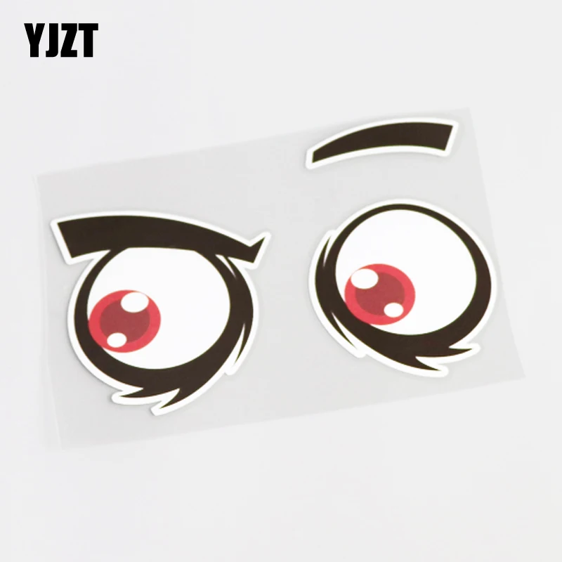 YJZT 15.5CM*10.5CM Chromatic Eye Creative Decal Car Sticker PVC Accessories 13-0443
YJZT 15.5CM*10.5CM Chromatic Eye Creative Decal Car Sticker PVC Accessories 13-0443