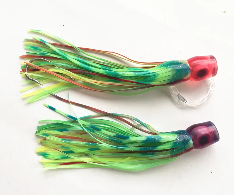 8.5 inch Octopus Bait Tuna Lure Sea Trolling Fishing Tackle Fishing Lure Big Game Soft Head with Octopus Skirt
8.5 inch Octopus Bait Tuna Lure Sea Trolling Fishing Tackle Fishing Lure Big Game Soft Head with Octopus Skirt