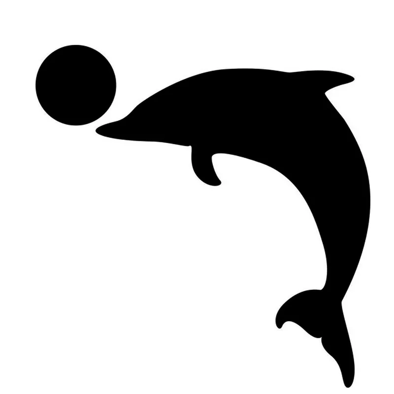 15*15CM DOLPHIN Ball Car Stickers Car Styling Accessories Decorative Decals Black/Silver C2-0231
15*15CM DOLPHIN Ball Car Stickers Car Styling Accessories Decorative Decals Black/Silver C2-0231