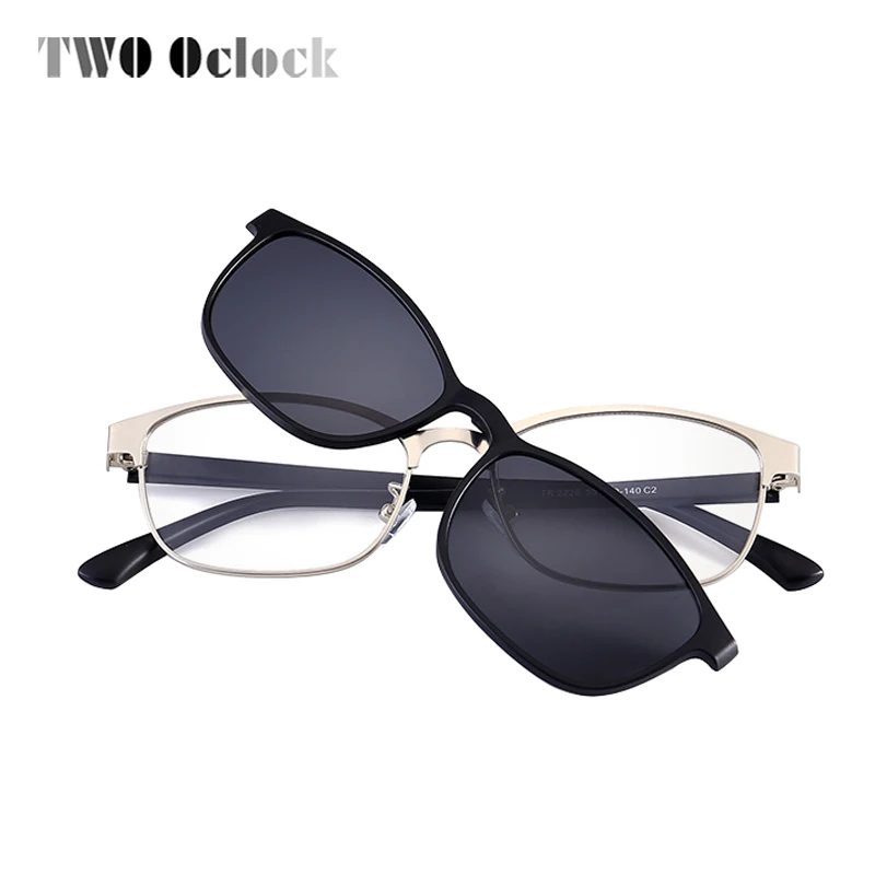 TWO Oclock Vintage Square Polarized Clip On Sunglasses Women Men Small Metal Glasses Frame Myopia Spectacles Eyeglasses L2220
TWO Oclock Vintage Square Polarized Clip On Sunglasses Women Men Small Metal Glasses Frame Myopia Spectacles Eyeglasses L2220