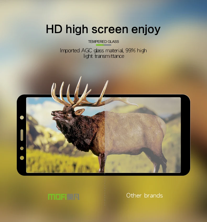 MOFi glass tempered full cover screen protector For Samsung Galaxy A7 2018 A750 A750F glass plus protective film protection film
MOFi glass tempered full cover screen protector For Samsung Galaxy A7 2018 A750 A750F glass plus protective film protection film