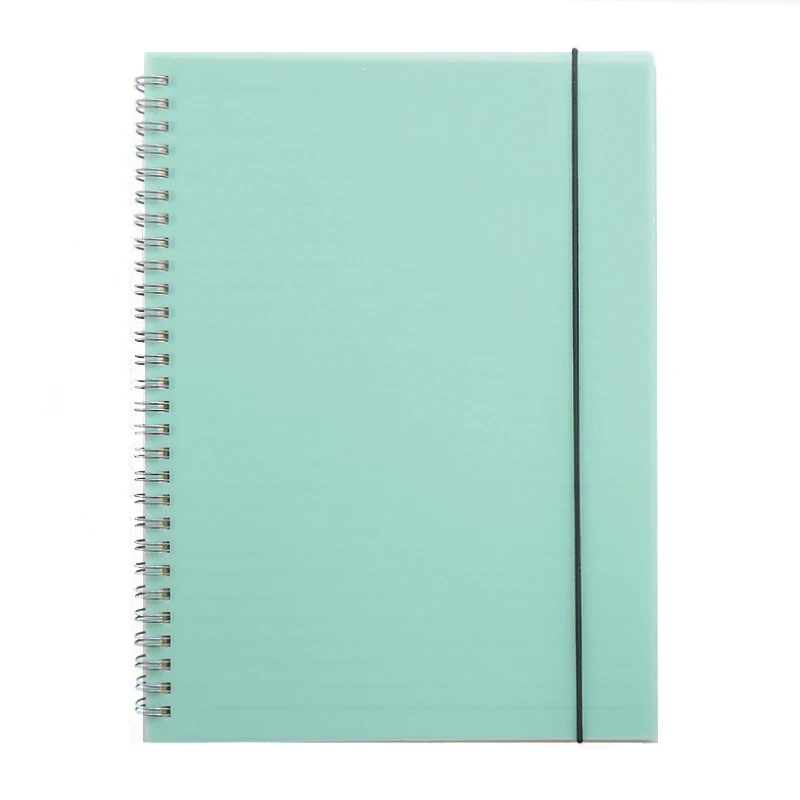 MIRUI New A5/B5 notebook PP material cover grind arenaceous coil stripes square blank notebook
MIRUI New A5/B5 notebook PP material cover grind arenaceous coil stripes square blank notebook