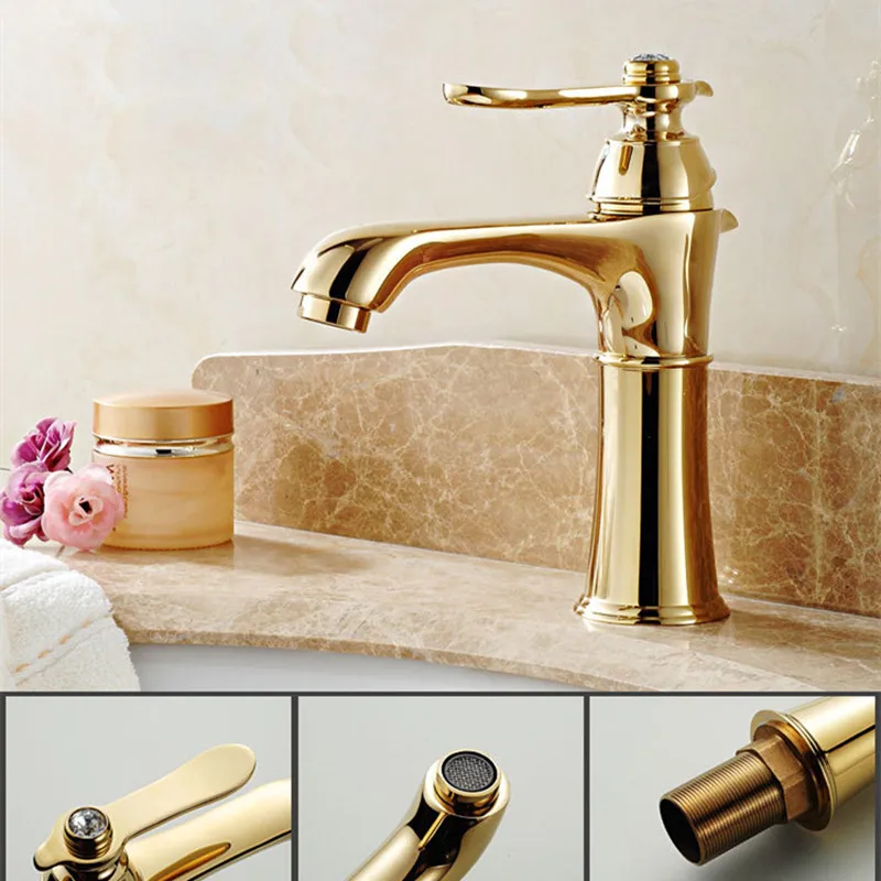 Free Shipping High quality brass golden basin sink mixer tap with classic hot cold gold basin faucet and deck mounted basin tap
Free Shipping High quality brass golden basin sink mixer tap with classic hot cold gold basin faucet and deck mounted basin tap