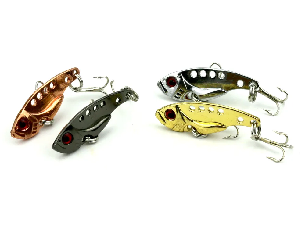HENGJIA 4pcs 4 color Full swimming layer shock VIB 35mm 3.2g Metal Blade Fishing Hard Lures Fishing Baits VI013
HENGJIA 4pcs 4 color Full swimming layer shock VIB 35mm 3.2g Metal Blade Fishing Hard Lures Fishing Baits VI013