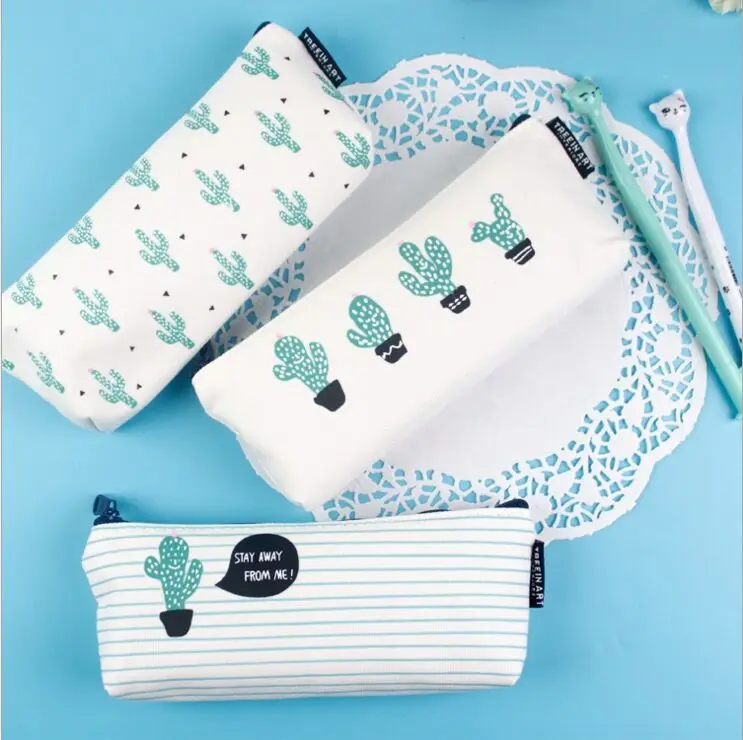 Fresh Plants Green Cactus Canvas Large Capacity Pencil Bag Stationery Storage Organizer Case School Office Supply
Fresh Plants Green Cactus Canvas Large Capacity Pencil Bag Stationery Storage Organizer Case School Office Supply