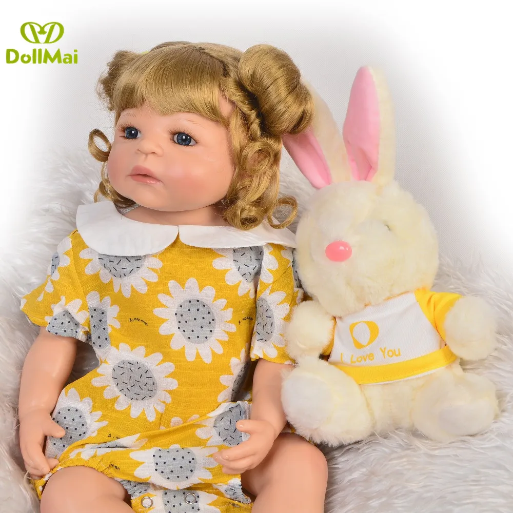 55cm Full Silicone Body Reborn Baby Doll Toy Like Real 22inch Newborn Girl Princess Babies Doll gift bebes reborn menina
55cm Full Silicone Body Reborn Baby Doll Toy Like Real 22inch Newborn Girl Princess Babies Doll gift bebes reborn menina