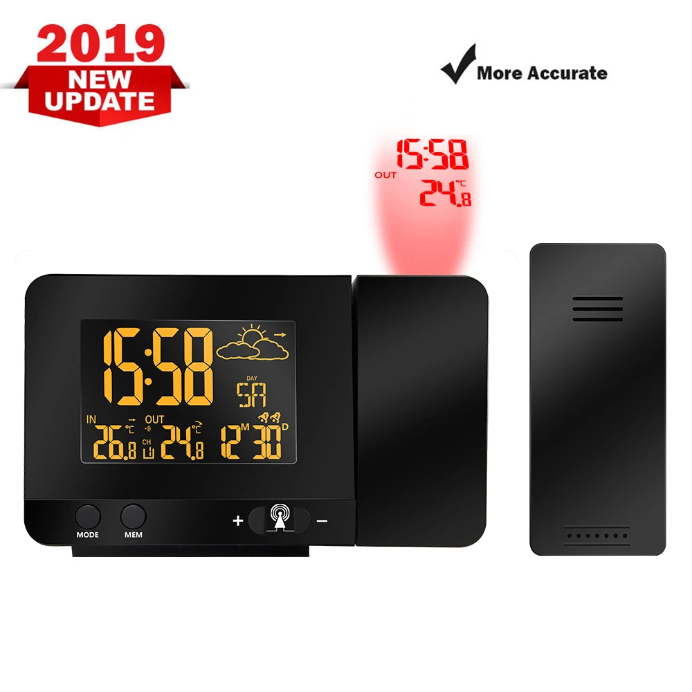 USB Charging Digital LCD Radio-Controlled Alarm Clock with Weather Station Temperature Calendar Display Dual Alarm Function
USB Charging Digital LCD Radio-Controlled Alarm Clock with Weather Station Temperature Calendar Display Dual Alarm Function