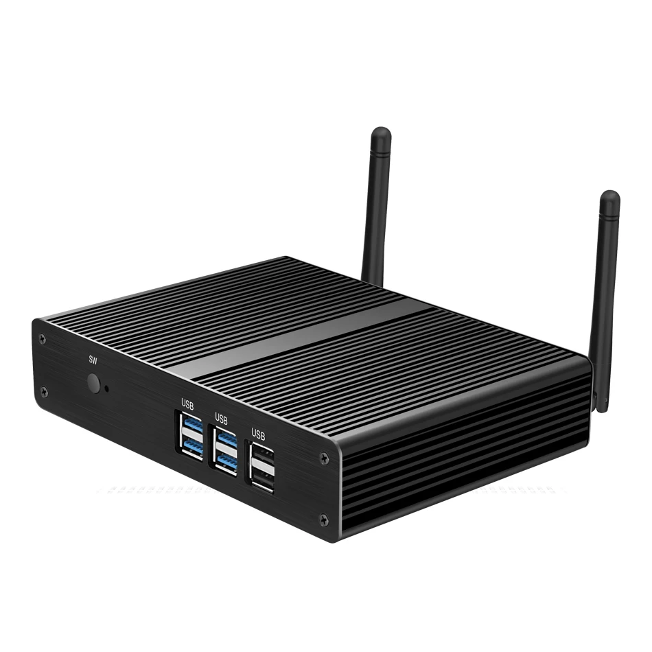 BEBEPC Fanless Mini PC Core i3-5005U i3-4010U HD Celeron 3855U Windows 10 Mini Computer Nettop HTPC HDMI 6*USB Desktop mini pc
BEBEPC Fanless Mini PC Core i3-5005U i3-4010U HD Celeron 3855U Windows 10 Mini Computer Nettop HTPC HDMI 6*USB Desktop mini pc