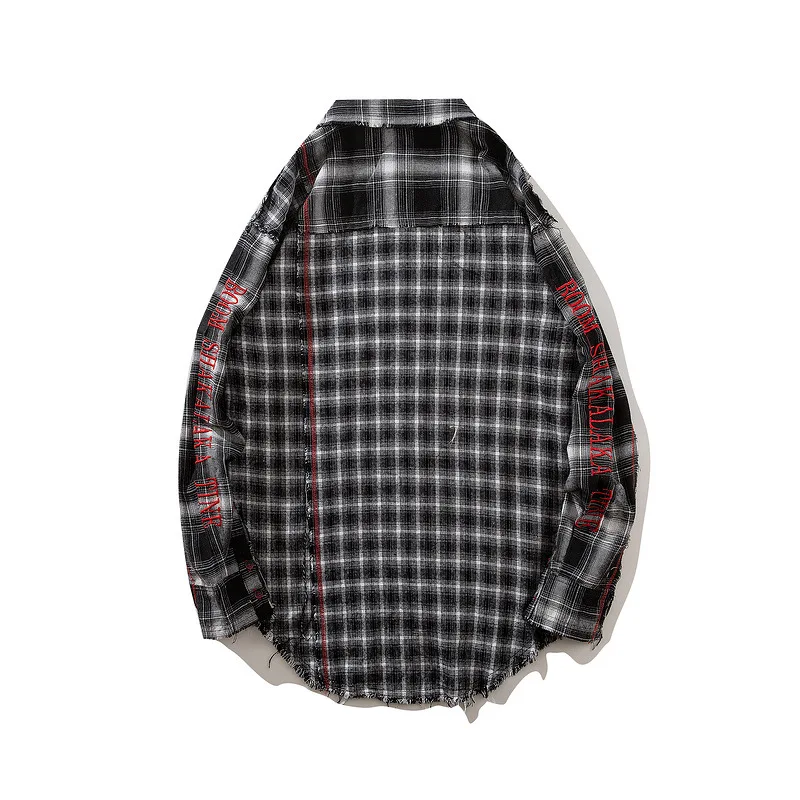 New Hot Hip Hop Street Fashion Men's Shirt Harajuku Style Ulzzang Shirt Male Trend Plaid Ins Coat Casual Cotton Mens Shirt Tops
New Hot Hip Hop Street Fashion Men's Shirt Harajuku Style Ulzzang Shirt Male Trend Plaid Ins Coat Casual Cotton Mens Shirt Tops