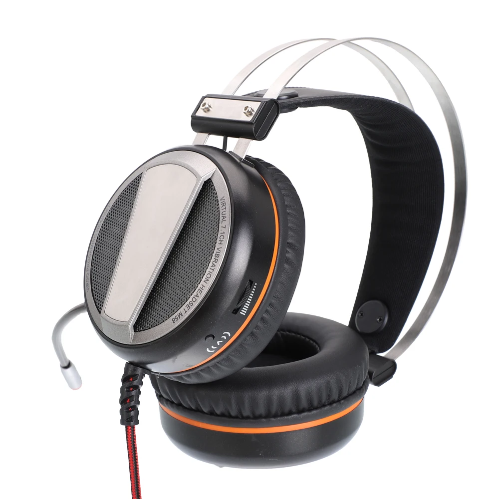 G601 Headset Game Headphone Colorful Surround Sound Effect USB Gaming Headsets with Microphone
G601 Headset Game Headphone Colorful Surround Sound Effect USB Gaming Headsets with Microphone