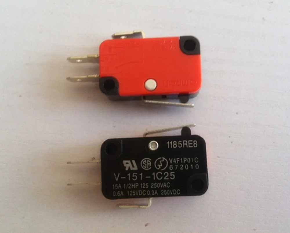50x V-151-1C25 мгновенный ограничительный микропереключатель SPDT Snap Action Switch
50x V-151-1C25 мгновенный ограничительный микропереключатель SPDT Snap Action Switch
