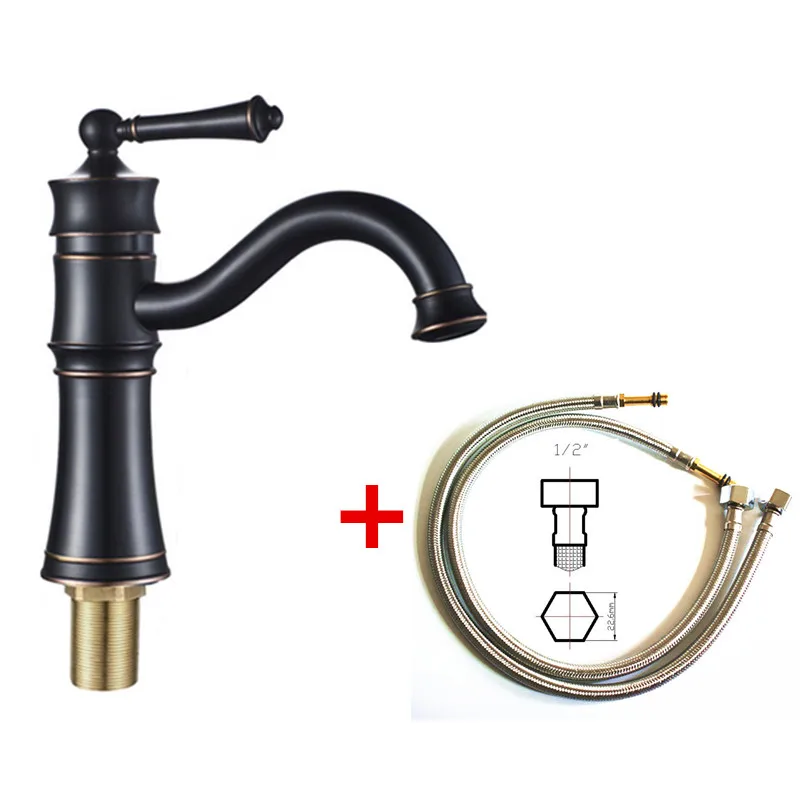 Free shipping Top quality copper bathroom basin faucet Europe style black bronze finish mixer tap for cold and hot water
Free shipping Top quality copper bathroom basin faucet Europe style black bronze finish mixer tap for cold and hot water
