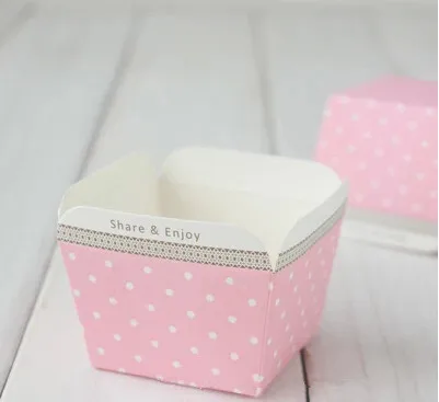 Free shipping cheap cupcake boxes, wholesale small pink dot muffin edible cake cup liners case containers holder decorations
Free shipping cheap cupcake boxes, wholesale small pink dot muffin edible cake cup liners case containers holder decorations