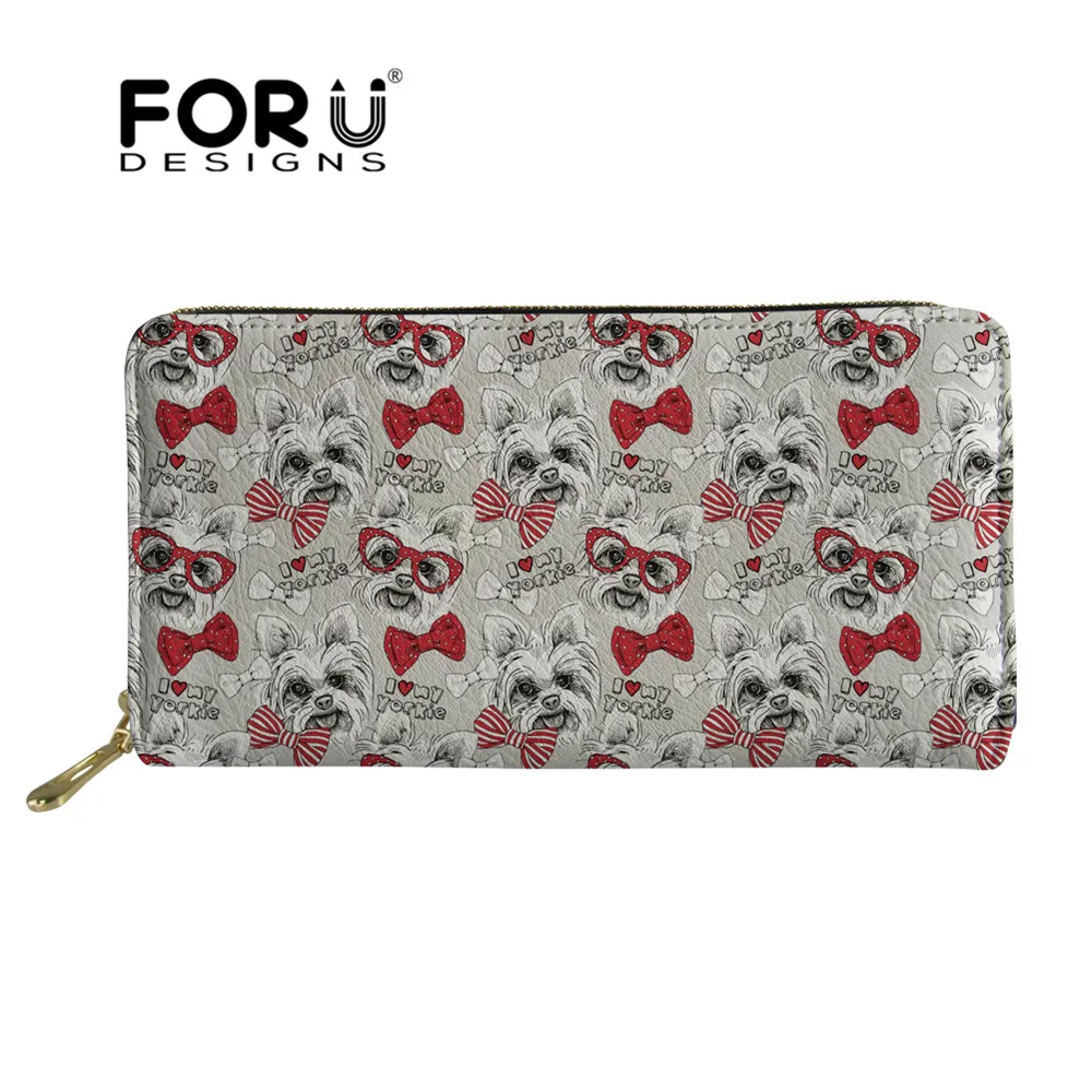 FORUDESIGNS женские кошельки, симпатичный Йоркширский терьер, роскошный женский кошелек, водонепроницаемый кожаный держатель для кредитных кар...
FORUDESIGNS женские кошельки, симпатичный Йоркширский терьер, роскошный женский кошелек, водонепроницаемый кожаный держатель для кредитных кар...