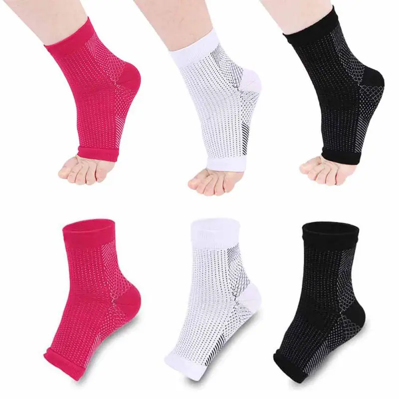 1 Pair Ankle Protector Socks Foot Compression Anti Plantar Support Sports Protector Basketball Soccer Ankle Support Relief New
1 Pair Ankle Protector Socks Foot Compression Anti Plantar Support Sports Protector Basketball Soccer Ankle Support Relief New