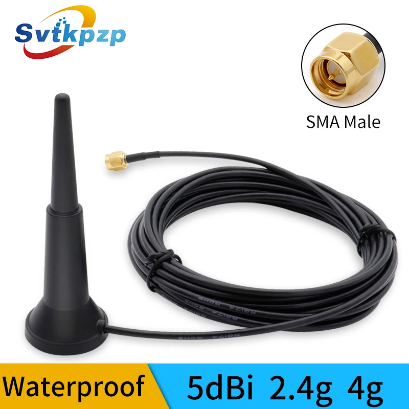 5dBi Waterproof WIFI 4g Antenna Router External Wlan Aerial 2.4G Bluetooth Dual WIFI Antenna SMA-j Male Connector 3M 5M Cable
5dBi Waterproof WIFI 4g Antenna Router External Wlan Aerial 2.4G Bluetooth Dual WIFI Antenna SMA-j Male Connector 3M 5M Cable