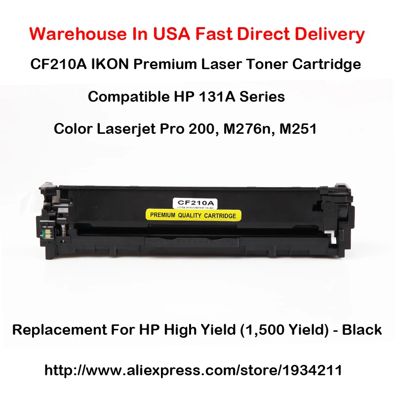 CF210A CF211A CF212A CF213A 131A серия для HP Color Laserjet Pro 200, M276n, M251
CF210A CF211A CF212A CF213A 131A серия для HP Color Laserjet Pro 200, M276n, M251