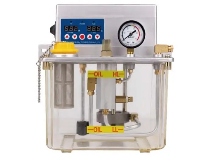 Miran 3Liters MR-2232-310XAB Automatic Lubricating Oil Pump With Buzzer Alarm Electric lubricating Oil Pump for CNC Machine
Miran 3Liters MR-2232-310XAB Automatic Lubricating Oil Pump With Buzzer Alarm Electric lubricating Oil Pump for CNC Machine