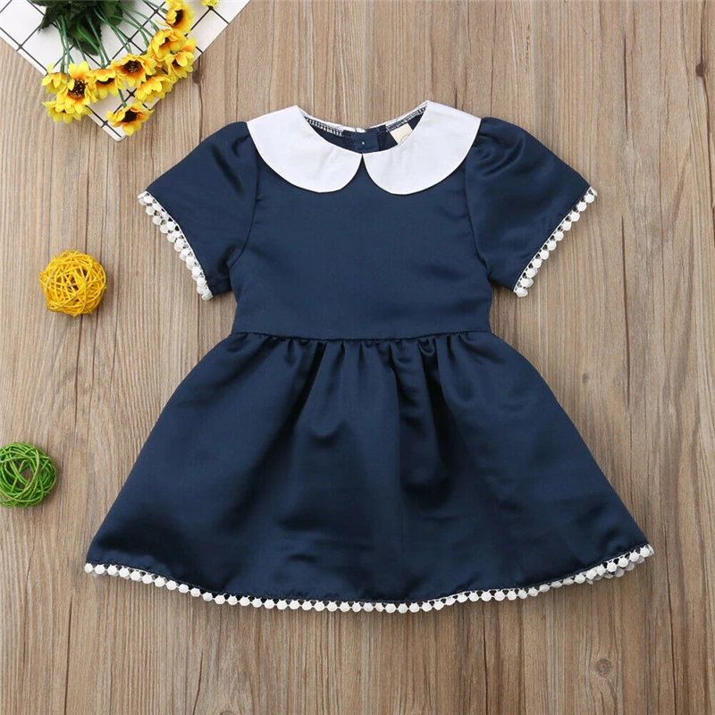 Princess Wedding Party Prom Birthday Dress for Cute Baby Girls New Brief Lace Princess Collar Button Bow Dress For Girls
Princess Wedding Party Prom Birthday Dress for Cute Baby Girls New Brief Lace Princess Collar Button Bow Dress For Girls