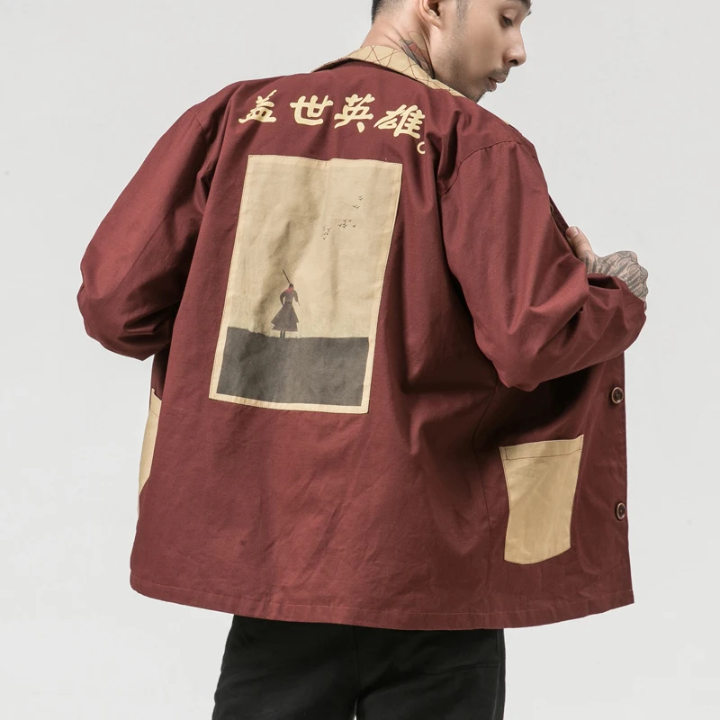 TANG 2019 Прямая поставка осенний герой Kanji Японская уличная хлопковая куртка черная красная пальто в стиле хип-хоп Американская модель
TANG 2019 Прямая поставка осенний герой Kanji Японская уличная хлопковая куртка черная красная пальто в стиле хип-хоп Американская модель