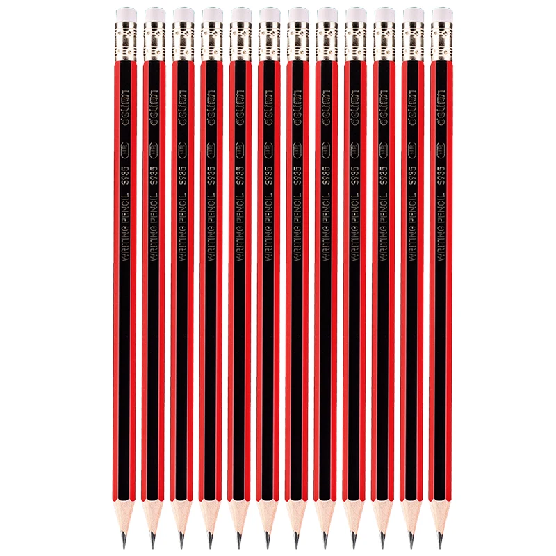 12PCS/BOX Deli WOOD PENCIL HB 2B PENCIL S935 S936 with Eraser Lead free non-toxic student pencils full box
12PCS/BOX Deli WOOD PENCIL HB 2B PENCIL S935 S936 with Eraser Lead free non-toxic student pencils full box