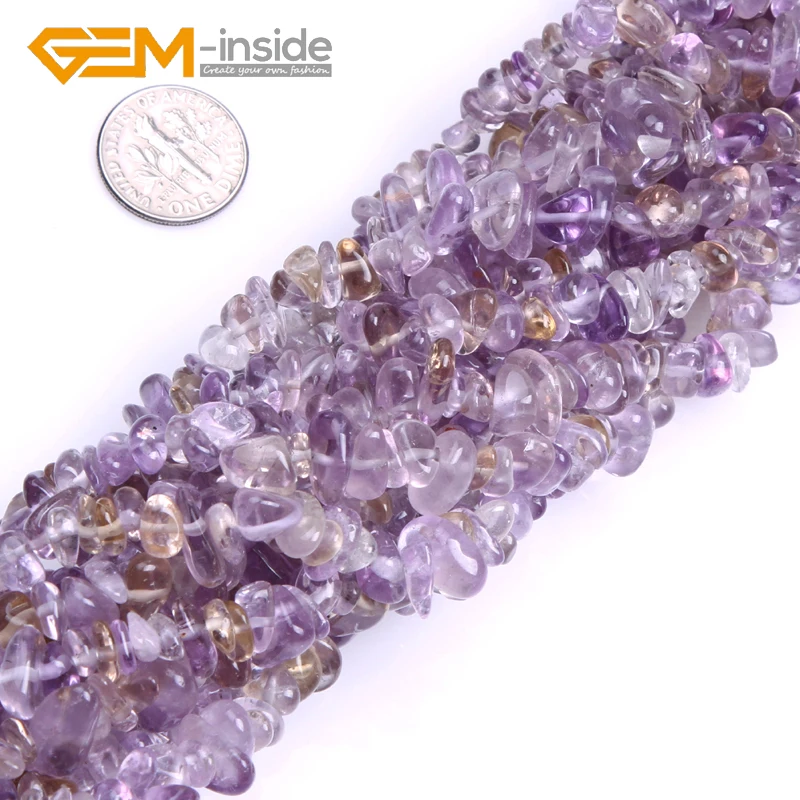 Free shipping! 6--7mm Purple Ametrines Natural Stone Chips Loose Beads For Jewelry Making Strand 34" DIY Gem-inside
Free shipping! 6--7mm Purple Ametrines Natural Stone Chips Loose Beads For Jewelry Making Strand 34" DIY Gem-inside