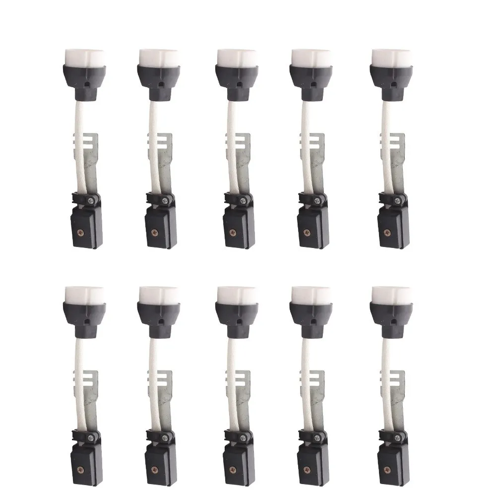 10Pcs/lot GU10 socket base Connector Ceramic Holder Lamp wiring for GU10 Base Halogen Socke or GU10 led bulb
10Pcs/lot GU10 socket base Connector Ceramic Holder Lamp wiring for GU10 Base Halogen Socke or GU10 led bulb