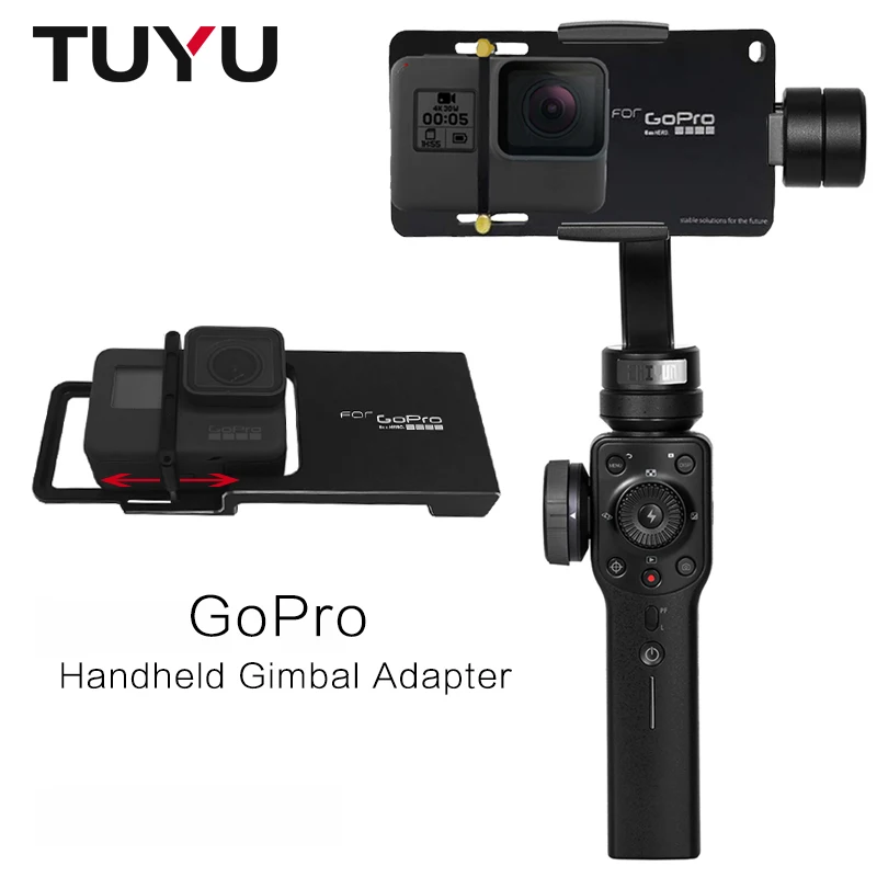 Ручной штатив Go Pro для DJI Osmo Zhiyun Smooth Q C 4 Feiyu SPG G5 камеры Gopro 5 6 Yi 4k AEE SJ7|Чехлы