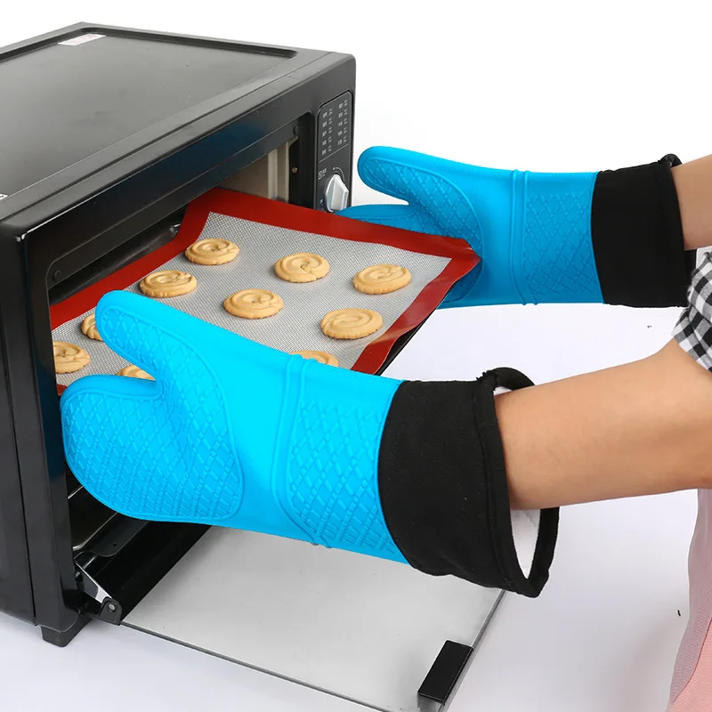 Silicone Heat-Resistant Gloves Cooking Barbecue Gants Four Silicone Kitchen Microwave Mittens Oven Glove(1pc)
Silicone Heat-Resistant Gloves Cooking Barbecue Gants Four Silicone Kitchen Microwave Mittens Oven Glove(1pc)