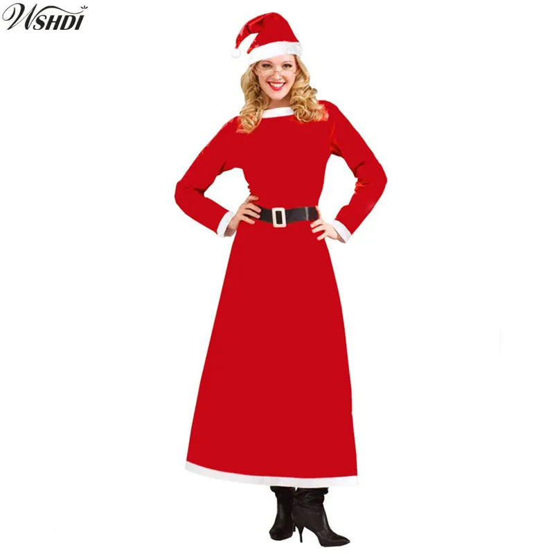 Women Deluxe Miss Santa Claus Costume Adult Women Sexy Santa Claus Maxi Dress Christmas XMAS Sweet Red Outfit Fancy Dress
Women Deluxe Miss Santa Claus Costume Adult Women Sexy Santa Claus Maxi Dress Christmas XMAS Sweet Red Outfit Fancy Dress