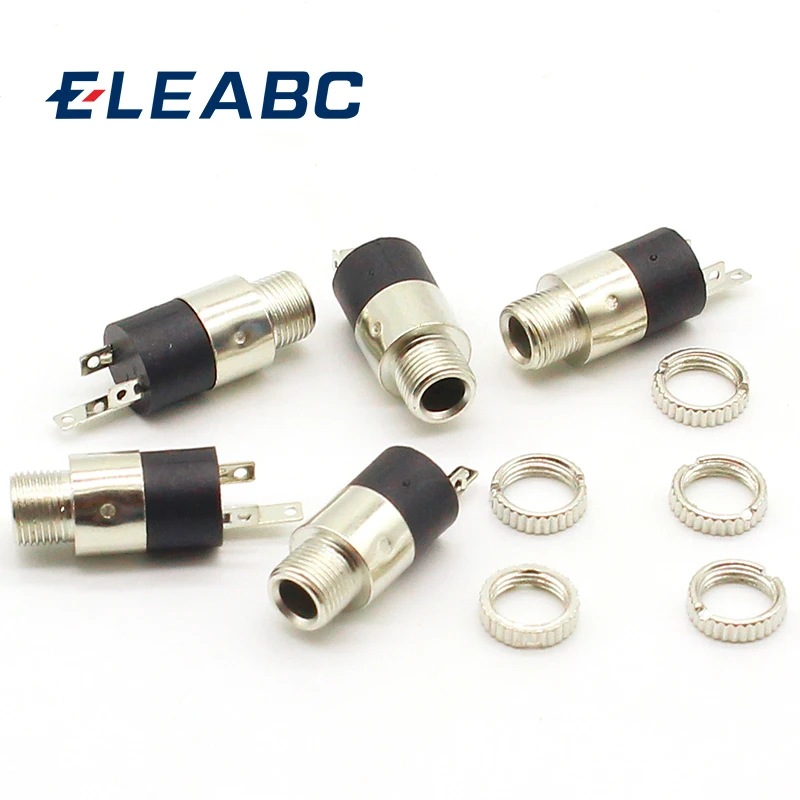 10PCS/LOT PJ392 3.5mm Stereo Female Sockect Jack with Screw 3.5 Audio Headphone Connector PJ-392
10PCS/LOT PJ392 3.5mm Stereo Female Sockect Jack with Screw 3.5 Audio Headphone Connector PJ-392