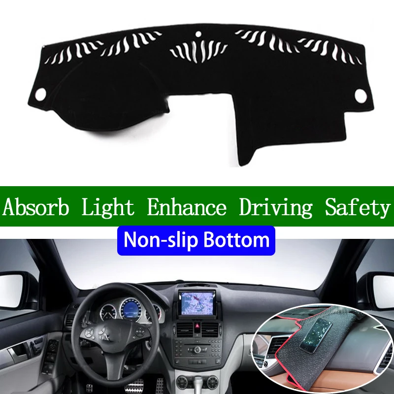 For Meredes-Benz C CLASS c350 2008 Non-slip Bottom Dashboard Cover Car Decals Car Stickers Interior Car Accessories
For Meredes-Benz C CLASS c350 2008 Non-slip Bottom Dashboard Cover Car Decals Car Stickers Interior Car Accessories
