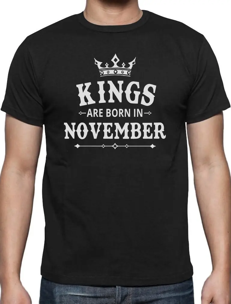 New 2019 Fashion Hot Mens T-Shirt Summer O Neck Cotton Kings Are Born In November Fashion Men Printed T Shirts
New 2019 Fashion Hot Mens T-Shirt Summer O Neck Cotton Kings Are Born In November Fashion Men Printed T Shirts