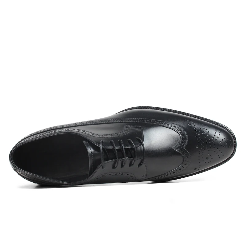 VIKEDUO 2020 New Full Brogue Leather Shoes Men's Plain Black Dress Shoes Wedding Office Male Shoes Fashion Derby Shoes For Men
VIKEDUO 2020 New Full Brogue Leather Shoes Men's Plain Black Dress Shoes Wedding Office Male Shoes Fashion Derby Shoes For Men