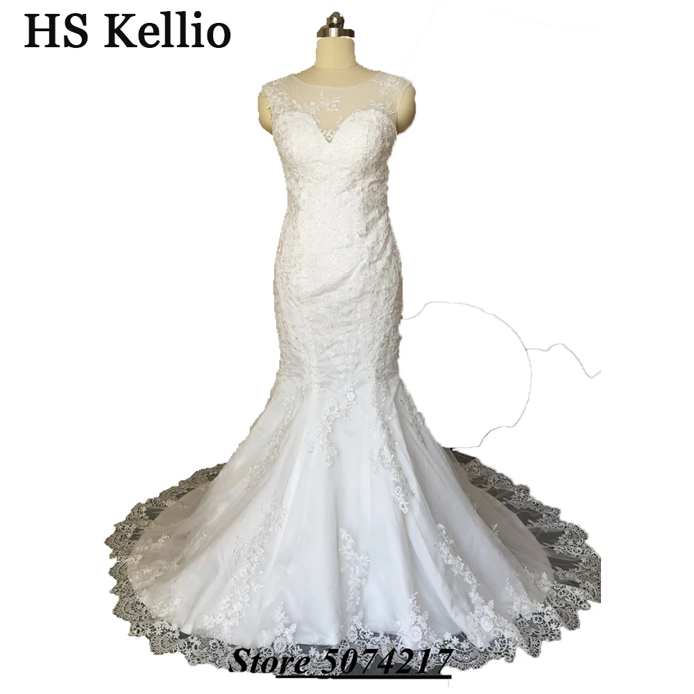 HS kellio 2019 винтажное кружевное свадебное платье русалки без рукавов Свадебные платья с пуговицами
HS kellio 2019 винтажное кружевное свадебное платье русалки без рукавов Свадебные платья с пуговицами