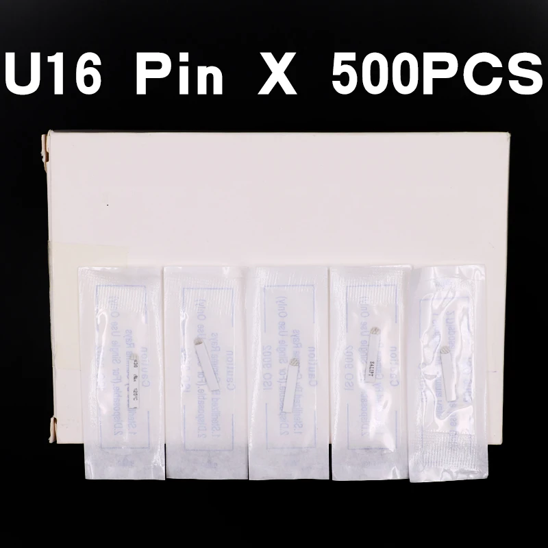 500 шт 16 Pin u-образные иглы для тату Перманентный макияж лезвие для вышивки бровей для микроблейдинга ручная ручка для татуировки
500 шт 16 Pin u-образные иглы для тату Перманентный макияж лезвие для вышивки бровей для микроблейдинга ручная ручка для татуировки