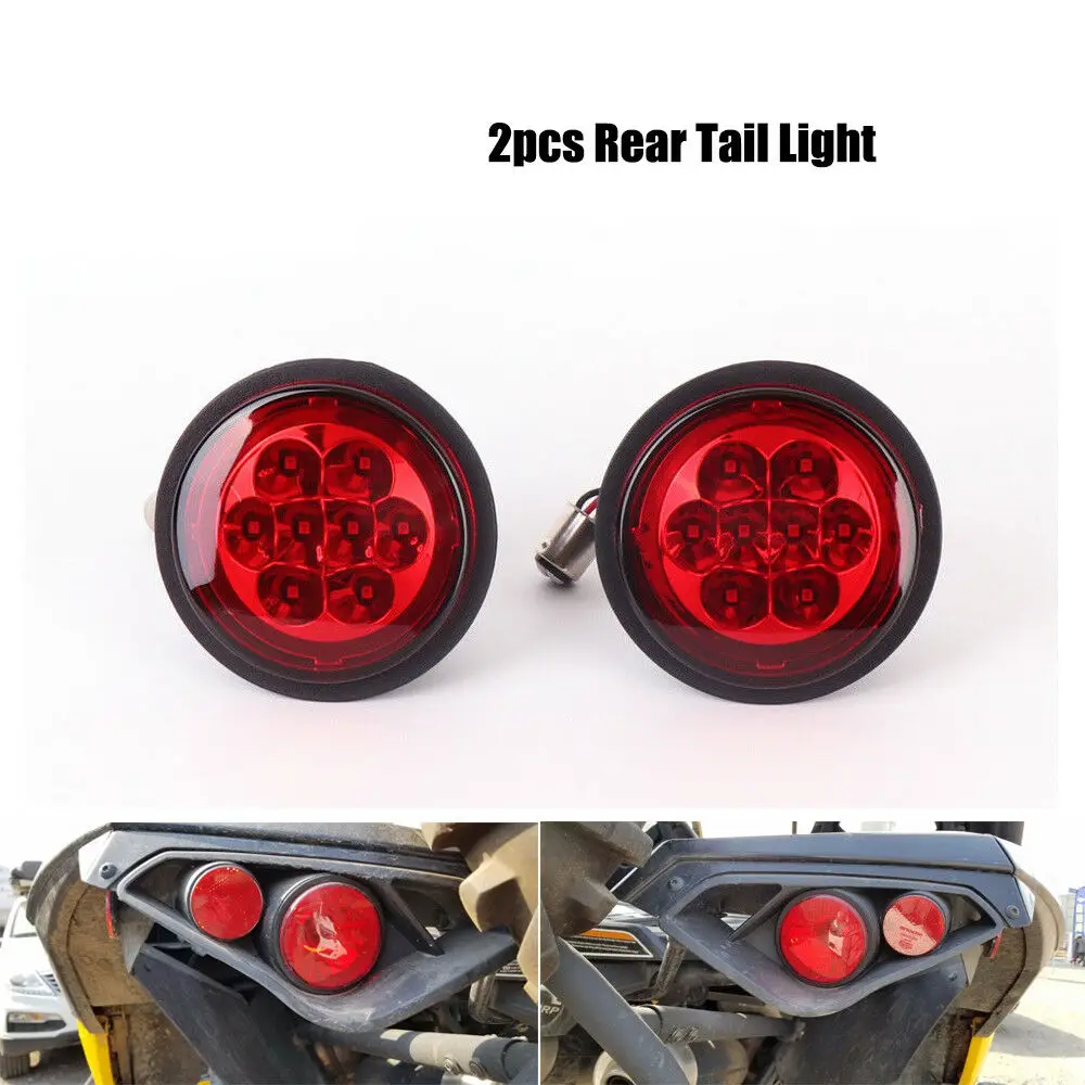ATV UTV 2PCS Rear Taillight Lens for Can-Am Outlander Renegade Commander Maverick 2011-2017 2015 2016 710001645
ATV UTV 2PCS Rear Taillight Lens for Can-Am Outlander Renegade Commander Maverick 2011-2017 2015 2016 710001645