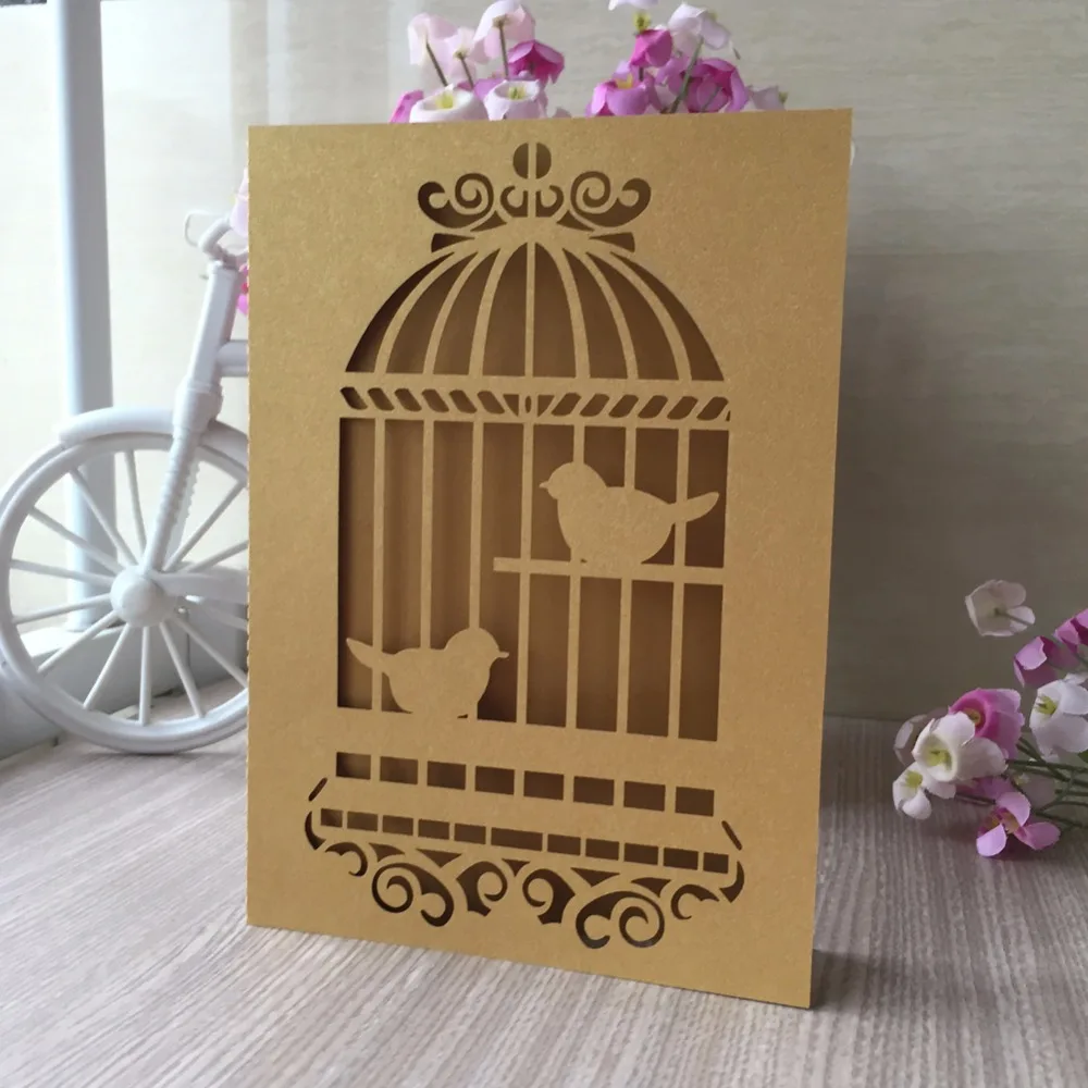 100Pcs/Lot Pearl Paper Laser Cut Birthday Invitation Card Greeting Blessing Card Romantic Wedding Decoration
100Pcs/Lot Pearl Paper Laser Cut Birthday Invitation Card Greeting Blessing Card Romantic Wedding Decoration
