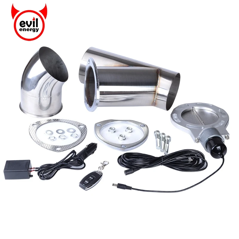 evil energy 4.0" Stainless Steel Exhaust Catback Downpipe Exhaust Cut Out Y Pipe Exhaust Cutout Car Muffler With Remote Control
evil energy 4.0" Stainless Steel Exhaust Catback Downpipe Exhaust Cut Out Y Pipe Exhaust Cutout Car Muffler With Remote Control