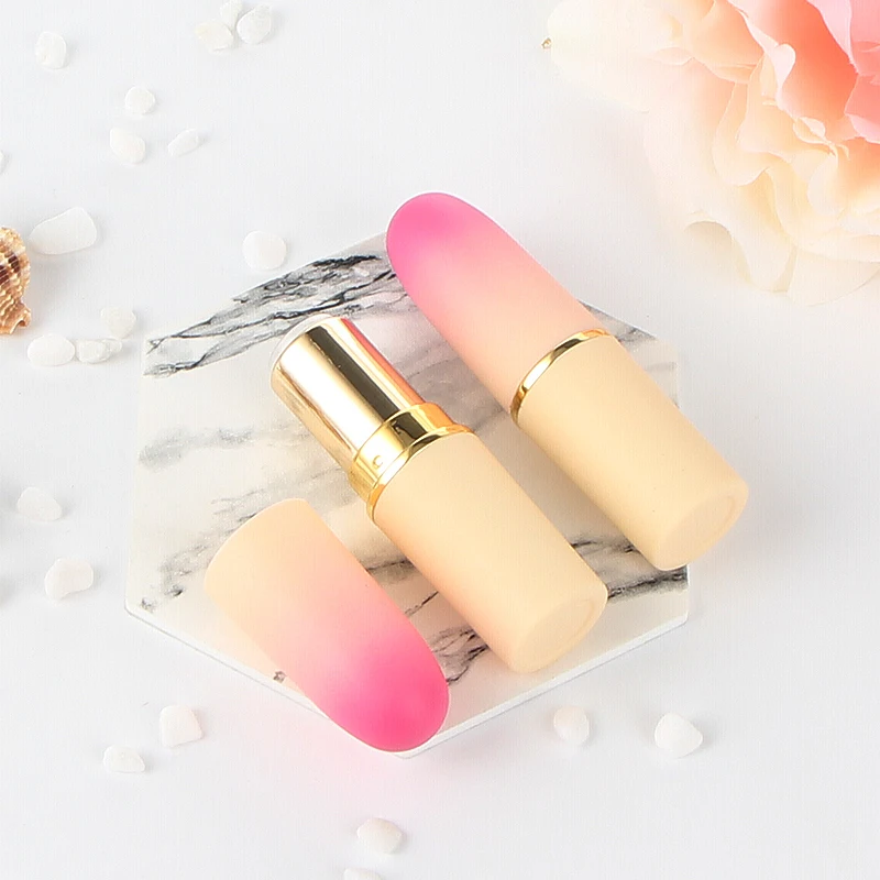 DIY 12.1mm 5g Empty Lip Balm Tubes Peach Bullet Shape Gradient Pink Lip Gloss Lipstick Tube Cosmetic Packing Container 200pcs
DIY 12.1mm 5g Empty Lip Balm Tubes Peach Bullet Shape Gradient Pink Lip Gloss Lipstick Tube Cosmetic Packing Container 200pcs