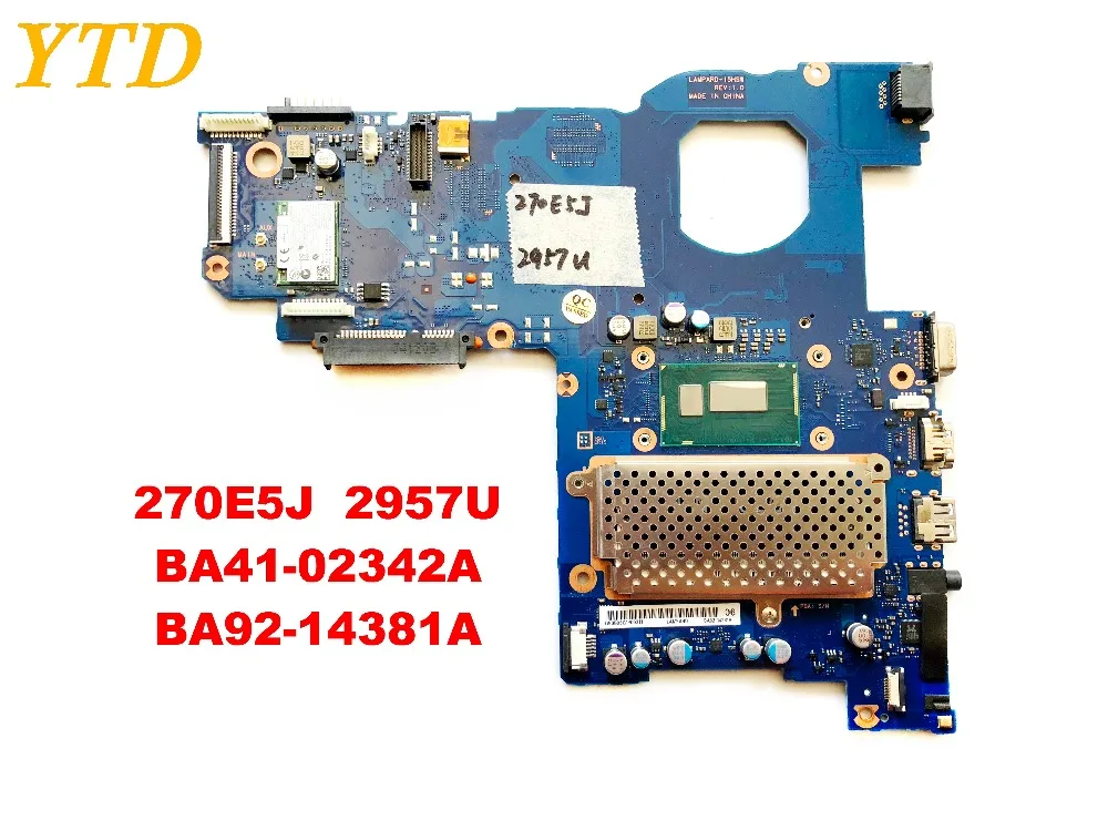 Original for SAMSUNG 270E5J laptop motherboard 270E5J 2957U BA41-02342A BA92-14381A tested good free shipping
Original for SAMSUNG 270E5J laptop motherboard 270E5J 2957U BA41-02342A BA92-14381A tested good free shipping