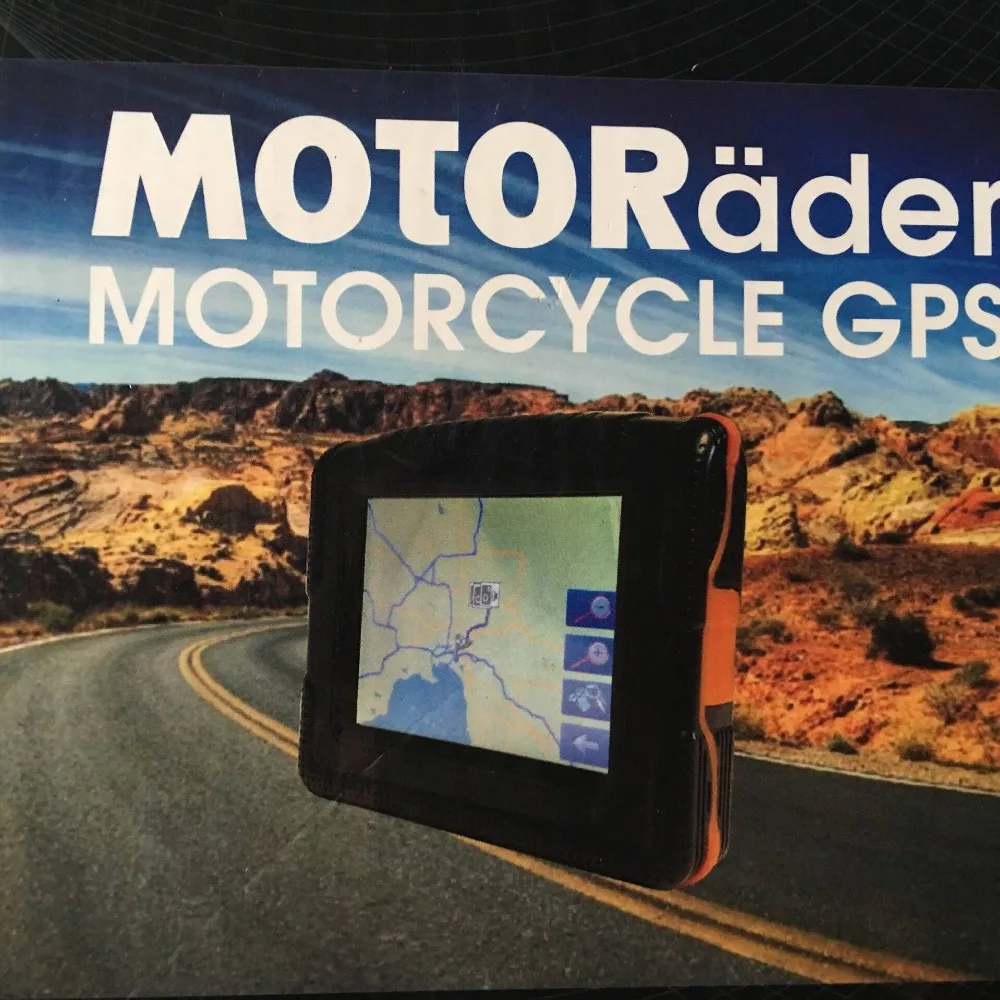 3 5 дюймовый водонепроницаемый gps навигатор для мотоцикла bluetooth FM сенсорный экран