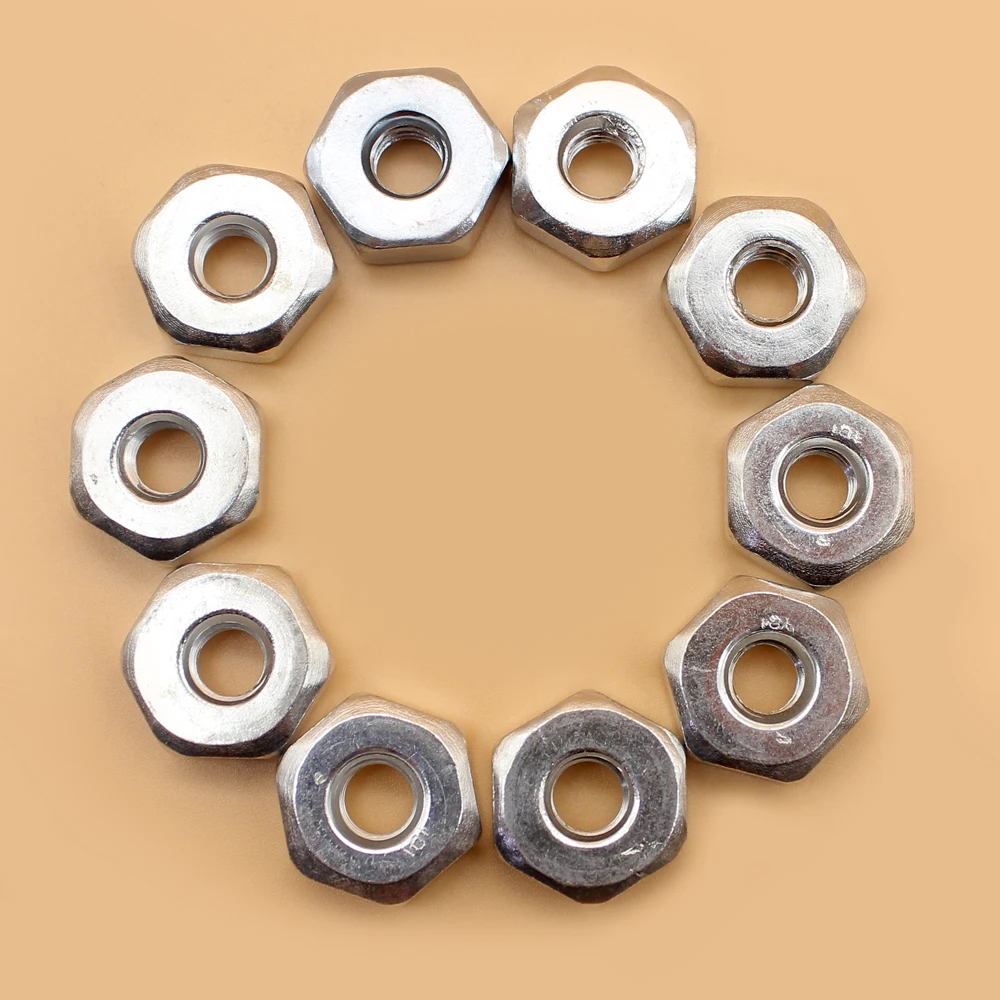 10Pcs/lot M8 Heaxgon Bar Nuts For STIHL Chainsaw 009 010 011 012 017 018 019 020 021 023 024 025 026 028 029 031 032
10Pcs/lot M8 Heaxgon Bar Nuts For STIHL Chainsaw 009 010 011 012 017 018 019 020 021 023 024 025 026 028 029 031 032