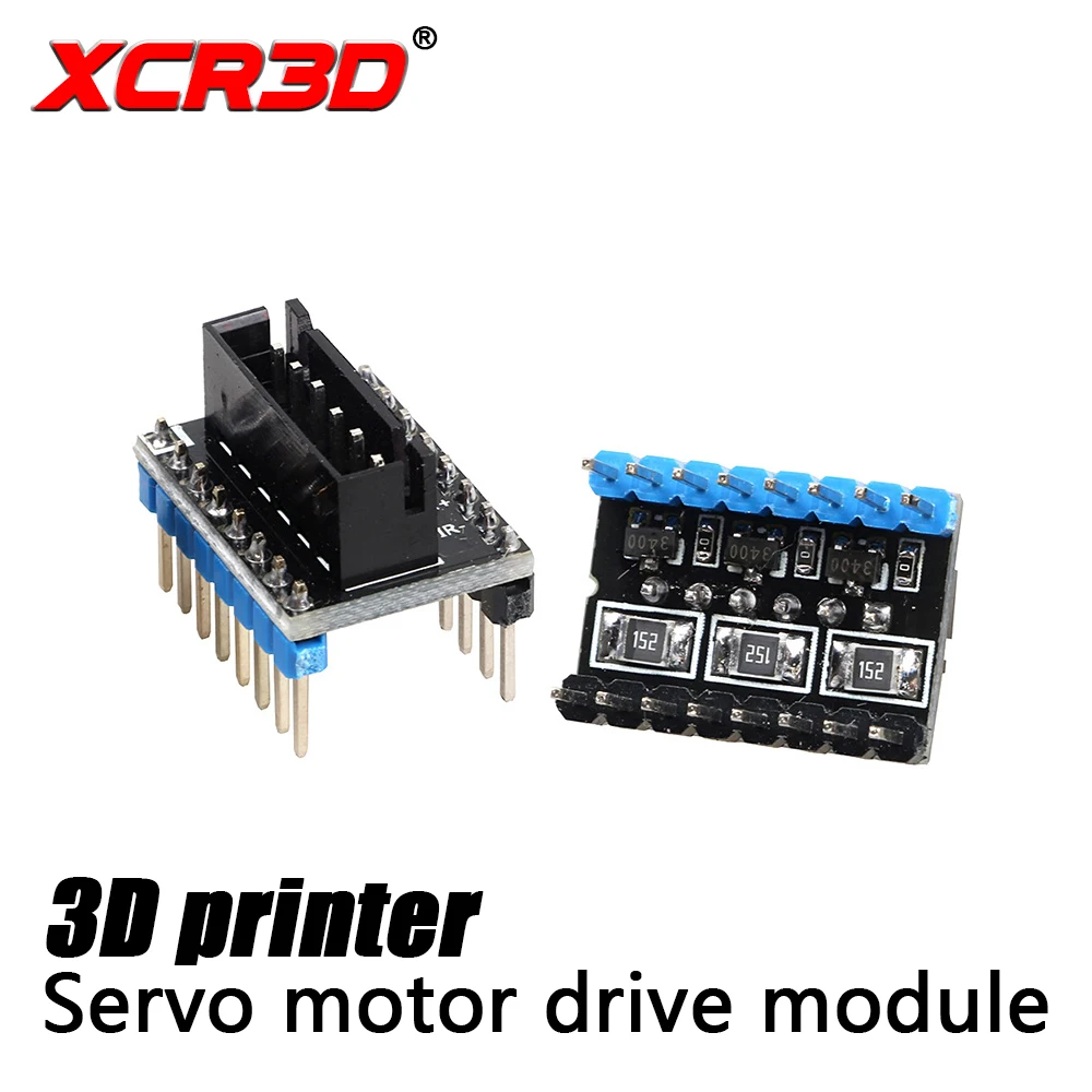 XCR3D 3D Printer accessories External servo motor drive Module for servo motor drive 3D Printer Board Adapter Module 4pcs/lot
XCR3D 3D Printer accessories External servo motor drive Module for servo motor drive 3D Printer Board Adapter Module 4pcs/lot
