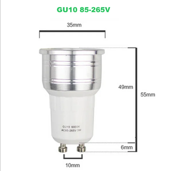 MR11 LED Light Bulb 3W 12V 35mm Diameter Bright Mini Spotlight Bulb GU5.3 GU10 LED Lamps 220V 110V COB E27 E14
MR11 LED Light Bulb 3W 12V 35mm Diameter Bright Mini Spotlight Bulb GU5.3 GU10 LED Lamps 220V 110V COB E27 E14